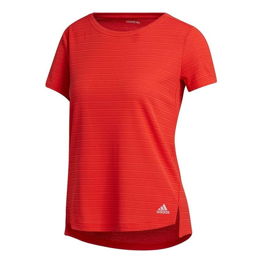 (WMNS) adidas Comfortable Breathable Training T-Shirt 'Red' GP3968