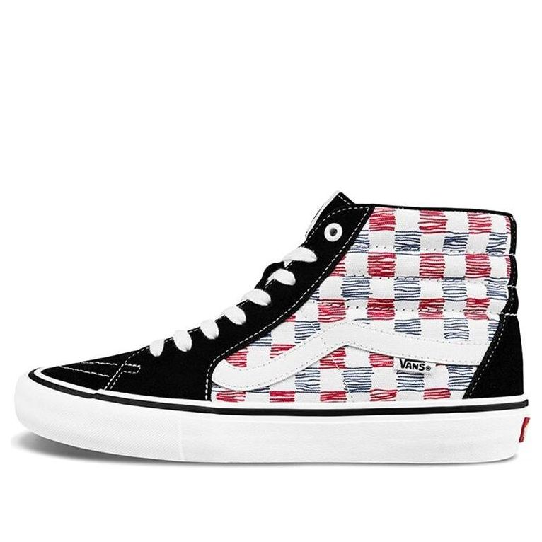 Vans SK8-HI Pro 'Sketch Checkerboard' VN0A45JD2MB