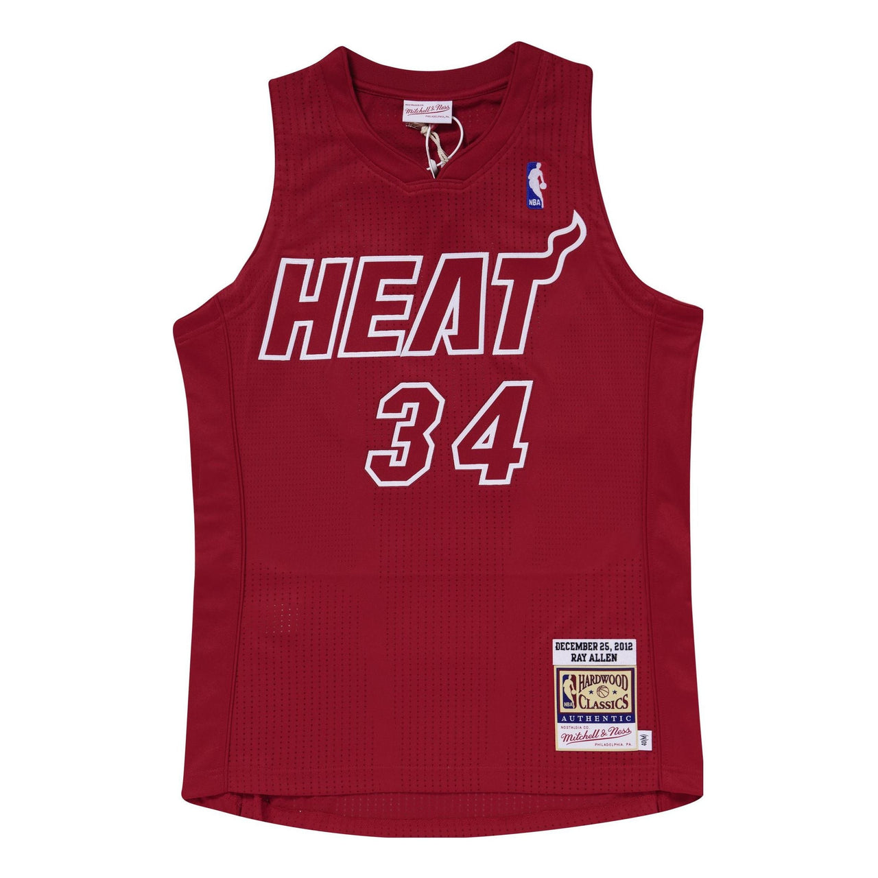 Mitchell & Ness NBA Authentic Jersey 'Miami Heat - Ray Allen 2012-13' AJY44973-MHE12RALSCAR