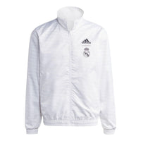 adidas Real Madrid Anthem Reversible Jacket 'White' HT6458