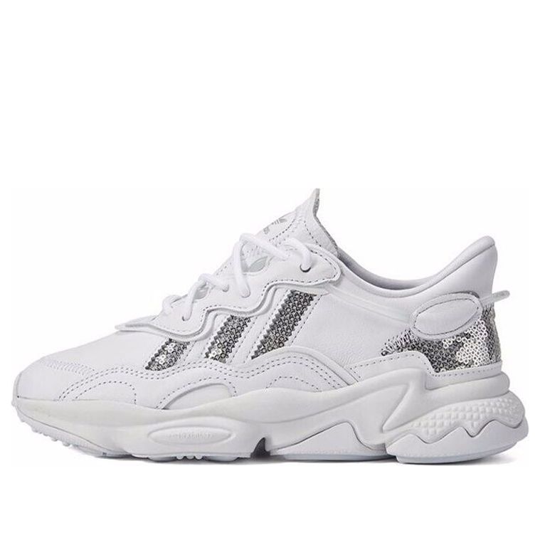 (WMNS) adidas originals Ozweego 'White Dark Gray' G55655