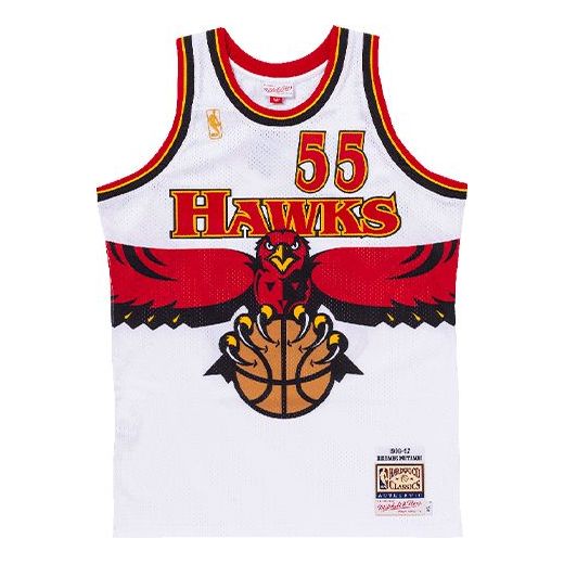Mitchell & Ness NBA Authentic Jersey' Atlanta Hawks - Dikembe Mutombo 1996-97' AJY4SB19088-AHAWHIT96DMO