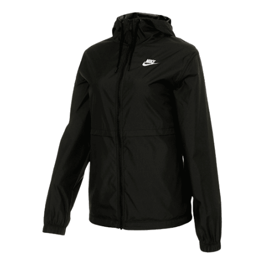 (WMNS) Nike Sportswear Essential Repel Woven Jacket 'Black' DM6179-010