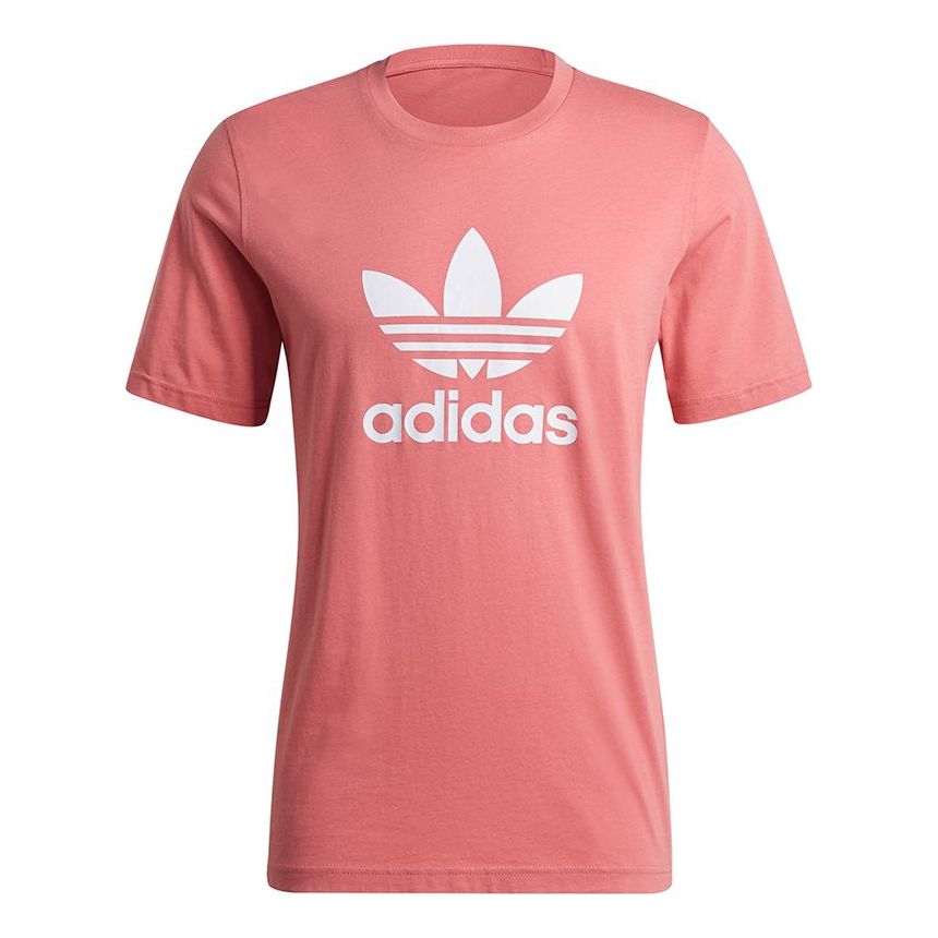 adidas originals Trefoil Logo Short-Sleeve Men's Red GP1022