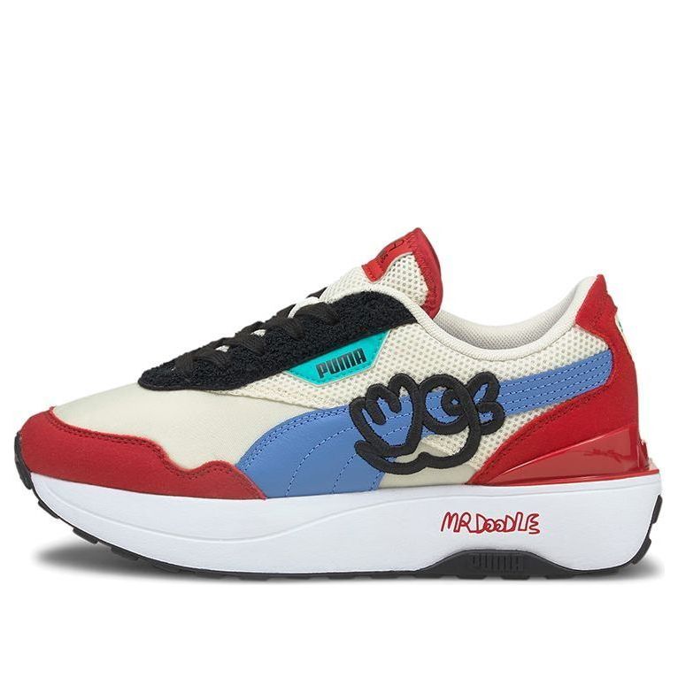 (WMNS) PUMA Mr. Doodle x Cruise Rider 'Eggnog Ultramarine' 375792-01