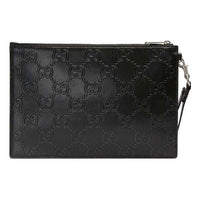 Gucci GG Embossed Pouch 'Black' 625569-1W3AN-1000