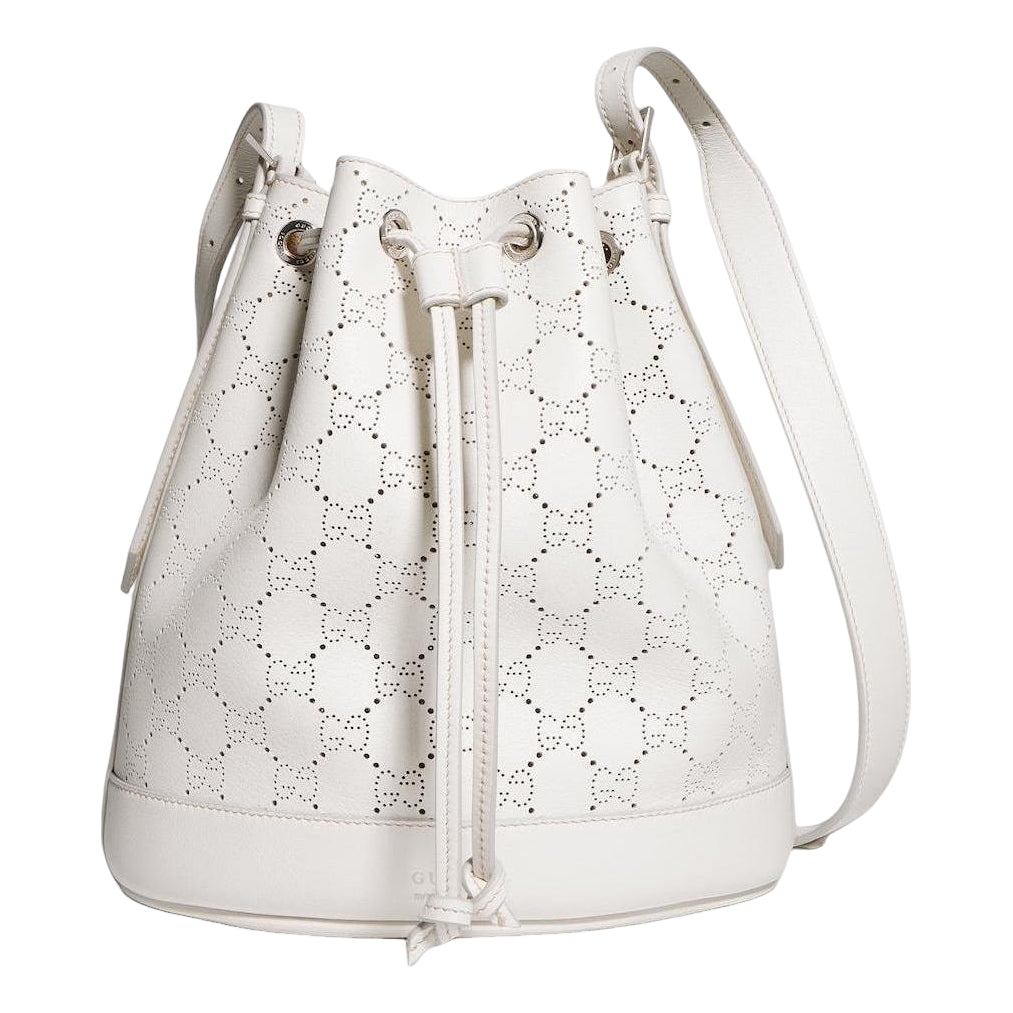(WMNS) Gucci Venice Small Bucket Bag 'White' A002GW-AAG3G-9214