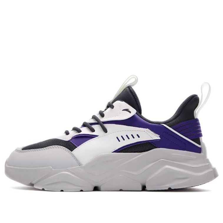 ANTA Life Series Low 'Grey White Purple' 912038820-7