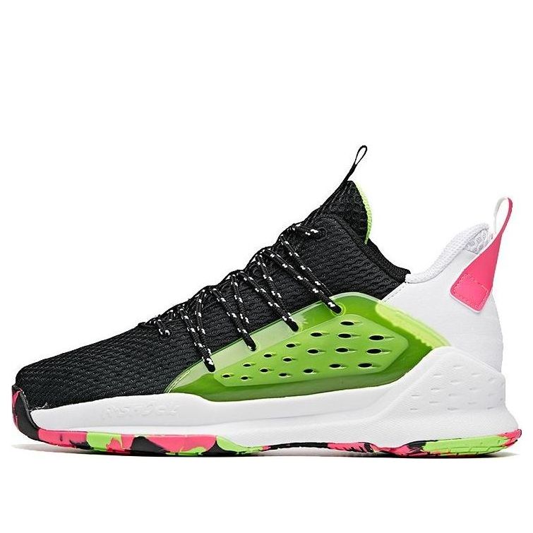 ANTA Basketball Series Sneakers Low 'Black Green White' 112021610-1