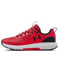 Under Armour Charged Commit 3 Training Shoes 'Red Halo Grey' 3023703-600