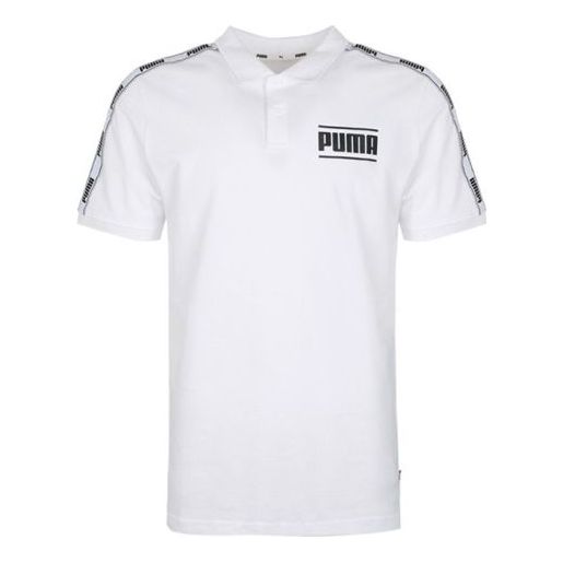PUMA Gamer Golf Polo Shirt 'White' 845058-02