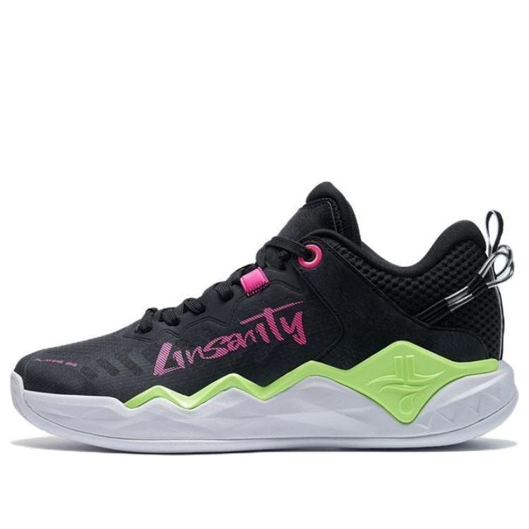 Xtep JLIN-Team V2 Jeremy Lin 'Black Neon Pink' 877119120013-BLKRED