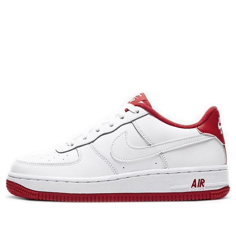 (GS) Nike Air Force 1 'White University Red' CD6915-101