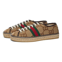 Gucci Maxi GG Espadrilles 'Camel Ebony' 675170-UKOC0-2596