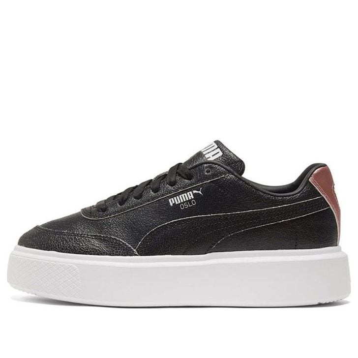 (WMNS) PUMA Oslo Casual Board Shoes Black 382243-01