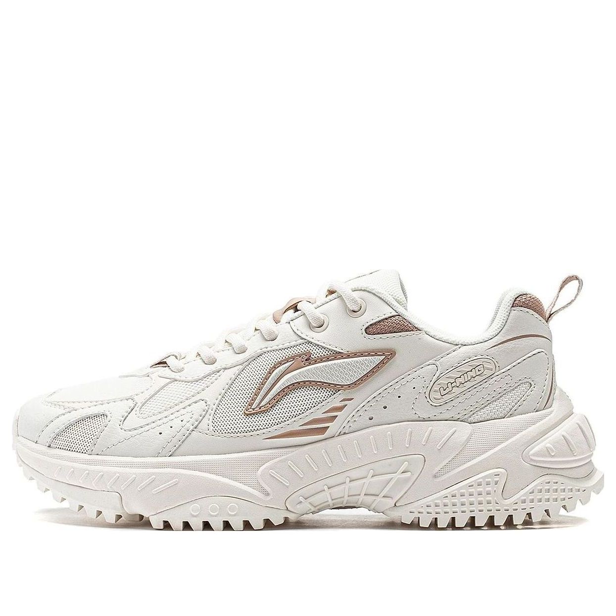 (WMNS) Li-Ning Qixing 2.0 'White Brown' AGCT312-4