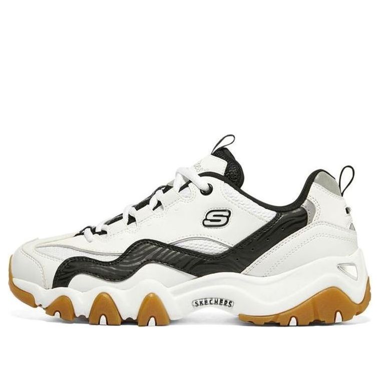 (WMNS) Skechers D'Lites 2.0 'Black White' 896087-WBK
