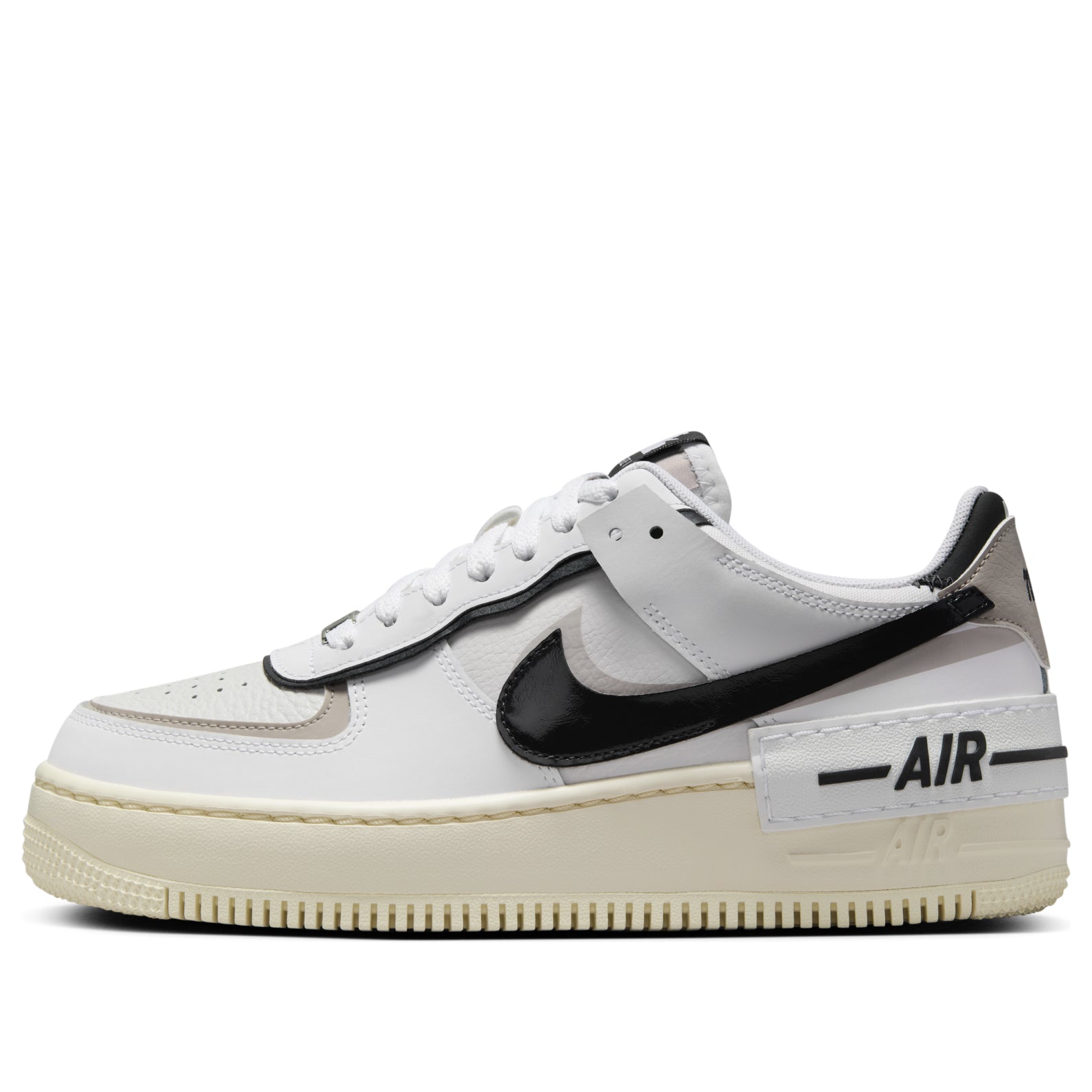 (WMNS) Nike Air Force 1 Shadow 'White Grey Off Noir' DZ1847-110