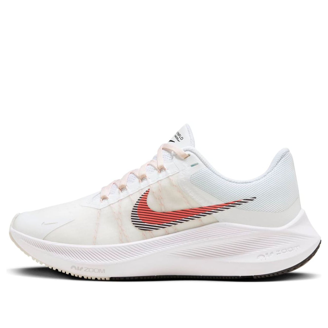 (WMNS) Nike Air Zoom Winflo 8 'White Flash Crimson' CW3421-101