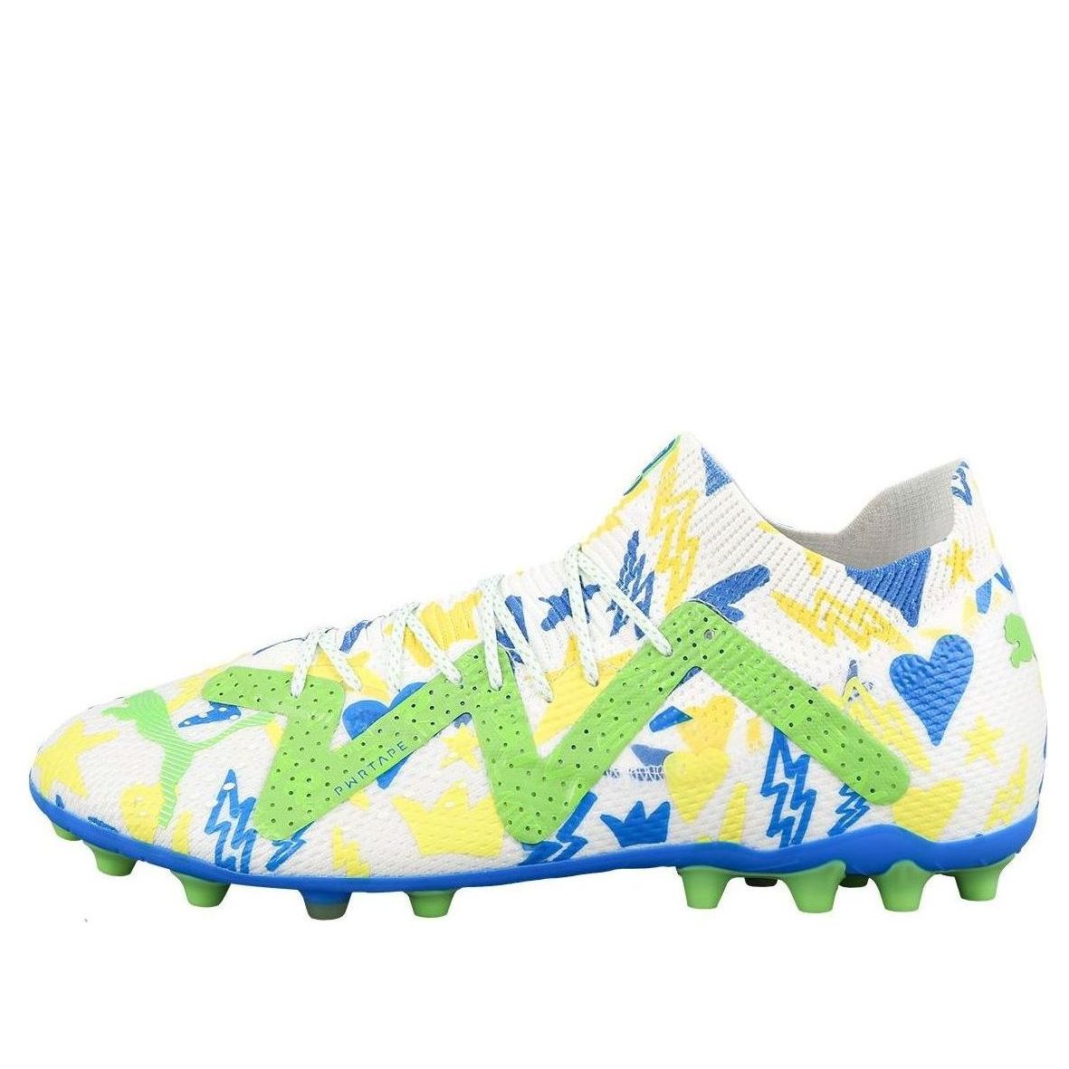 PUMA Future Ultimate x Neymar MG 'White Blue Green Lemon Meringue' 107616-01
