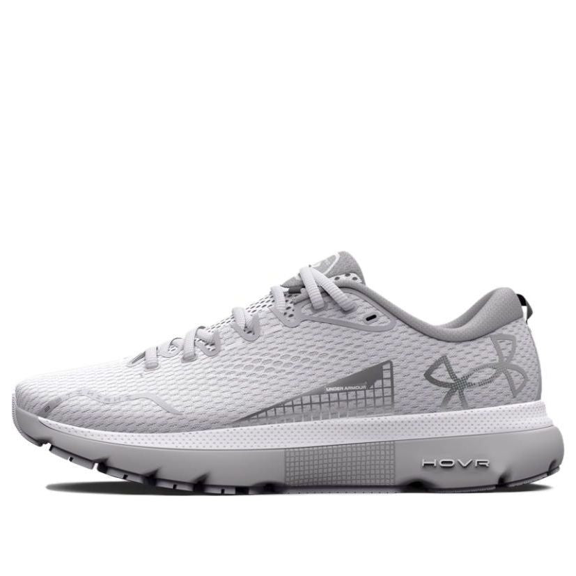 (WMNS) Under Armour HOVR Infinite 5 'White Halo Grey' 3026550-103