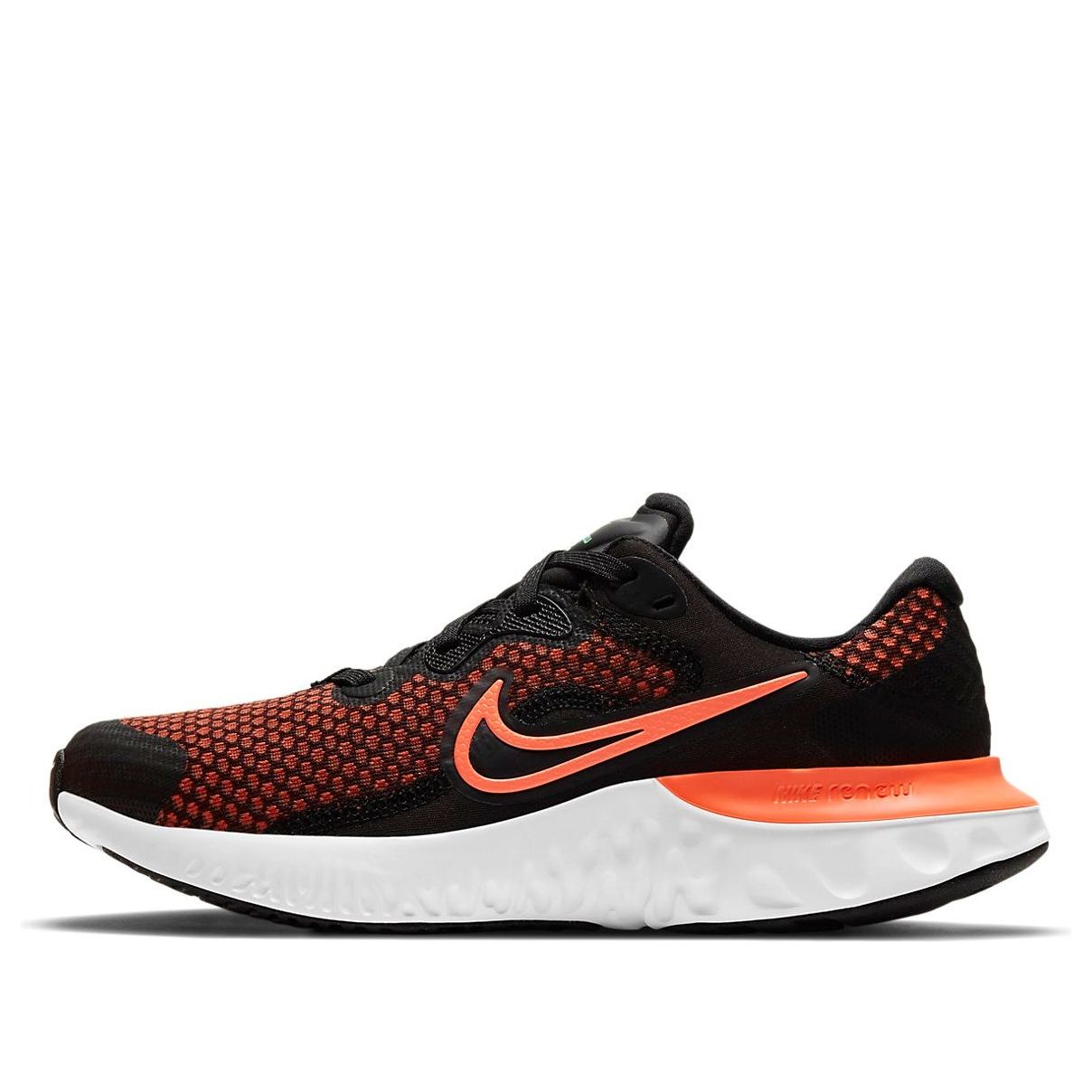 (GS) Nike Renew Run 2 'Black Orange' CW3259-004