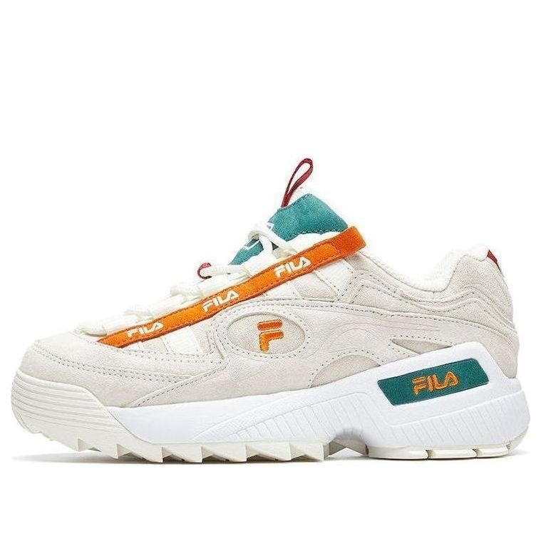 (WMNS) FILA D-Formation Daddy Shoes Green/Orange/White F12W933711AMO