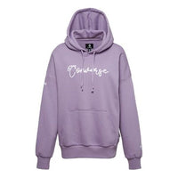 (WMNS) Converse Script Pullover PO Grey/Purple 10019176537