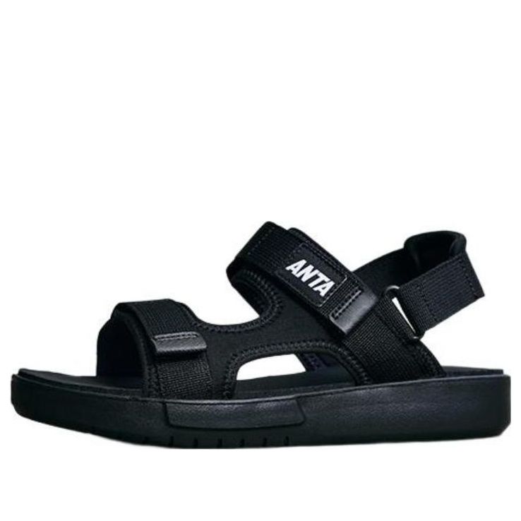 ANTA Life Series Sandals 'Black' 112338505-1