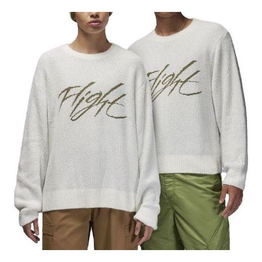 Air Jordan Flight Heritage Crop Sweater 'Sail' FD7389-133