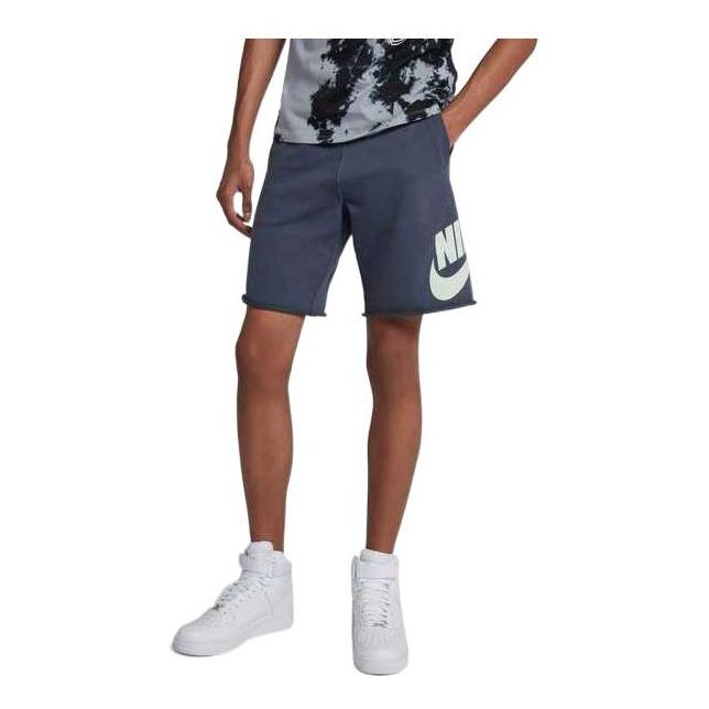 Nike Logo Printing Sports Shorts Blue 836278-471