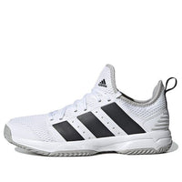 (GS) adidas Stabil J 'White Black Grey' HR0247