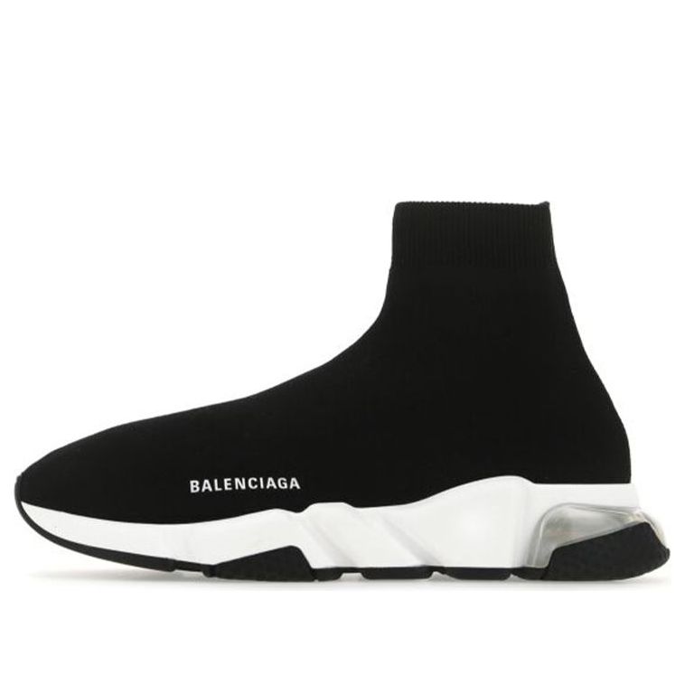 Balenciaga Speed Sneaker 'Clearsole - Black White' 607544W2DB61010