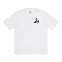 PALACE National Flag Triangle Print Short Sleeve Pattern Printing White T-Shirt P20TS089