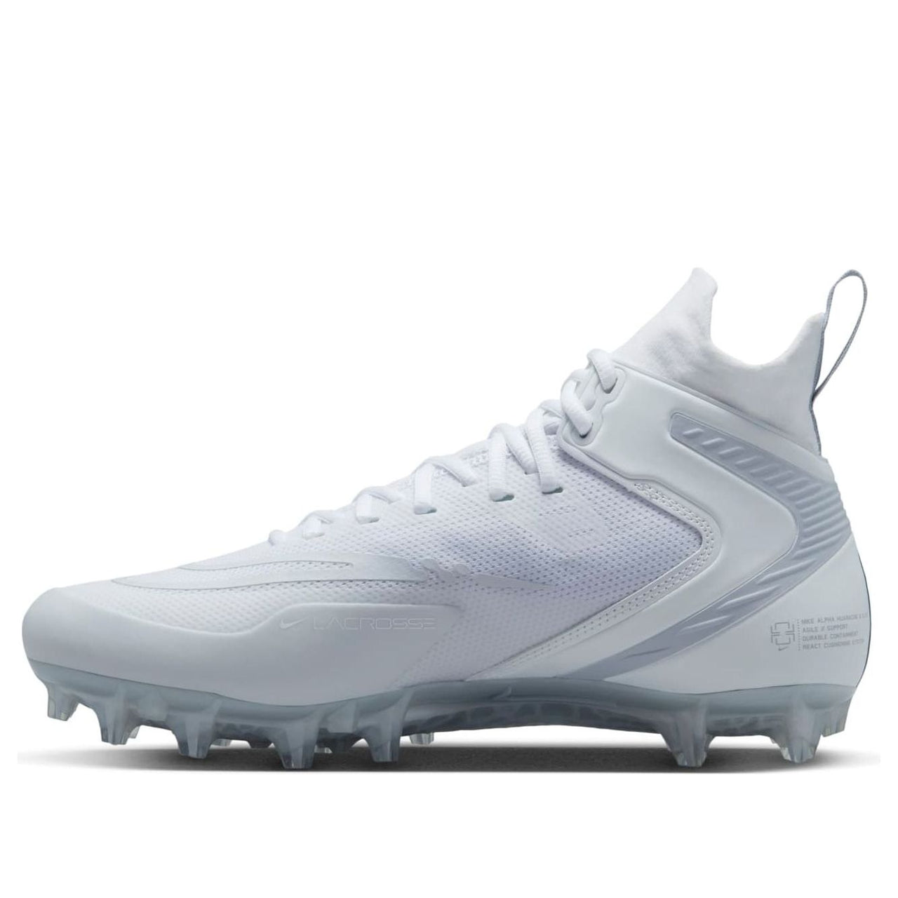 Nike Alpha Huarache 8 Elite 'White Pure Platinum' CW4440-110