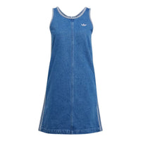 (WMNS) adidas Denim 3S Dress 'Blue' JD2580