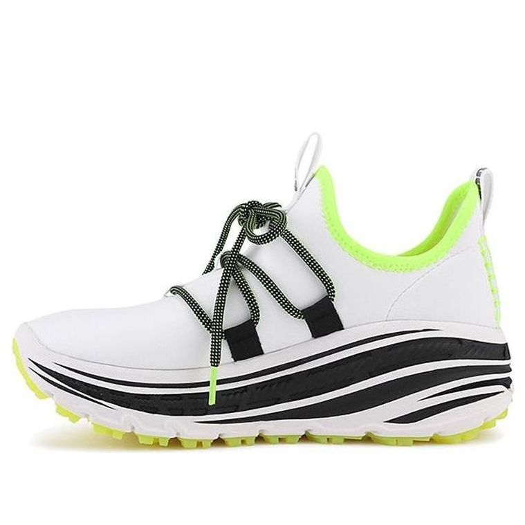(WMNS) UGG Lace Runner 'White Yellow' 1112130-WYL