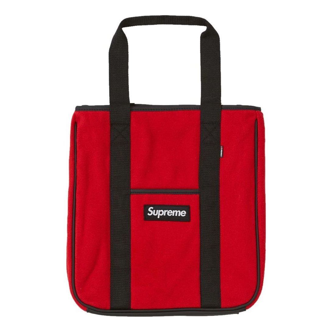 Supreme FW18 Polartec Tote Bag 'Red' SUP-FW18-893