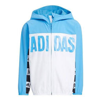 (GS) adidas Originals Logo Jackets 'Blue' HM5191