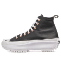 Converse Run Star Hike Platform Metallic & Leather High Top 'Black' A04183C
