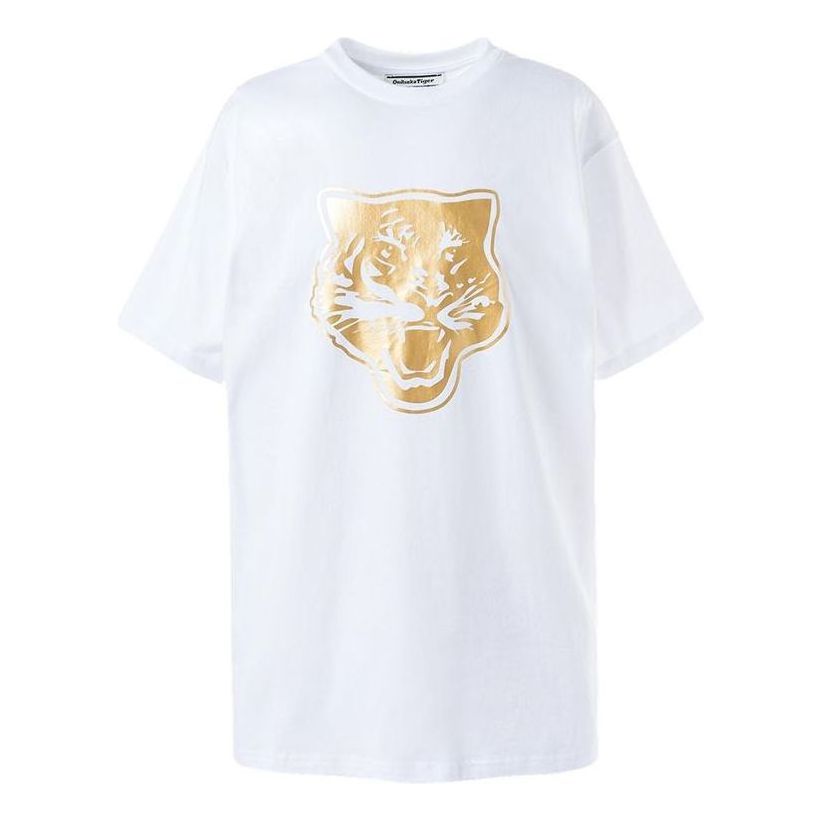 Onitsuka Tiger Graphic T-Shirt 'White Gold' 2183A460-103