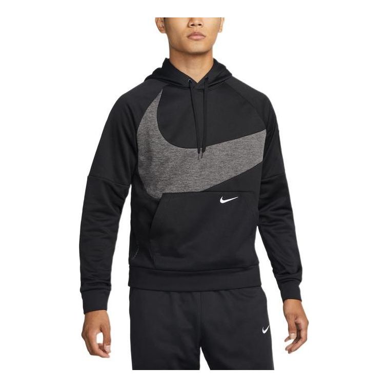Nike Therma-Fit Swoosh Pullover Hoodie 'Black' DQ5402-010