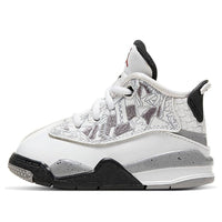 (TD) Air Jordan Dub Zero 'White Varsity Red Cement Grey' 311072-105