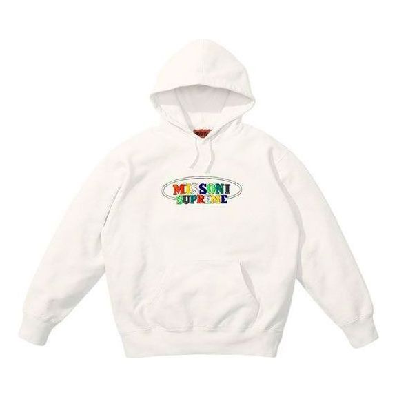 Supreme x Missoni Hooded Sweatshirt 'White' SUP-FW21-312