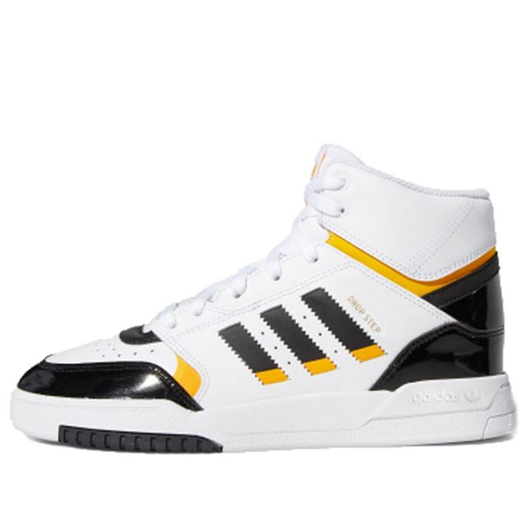 (WMNS) adidas originals Drop Step 'White Yellow Black' EE5228