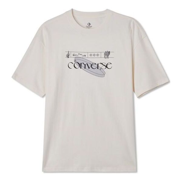 Converse Logo T-Shirt 'White' 10024870-A01