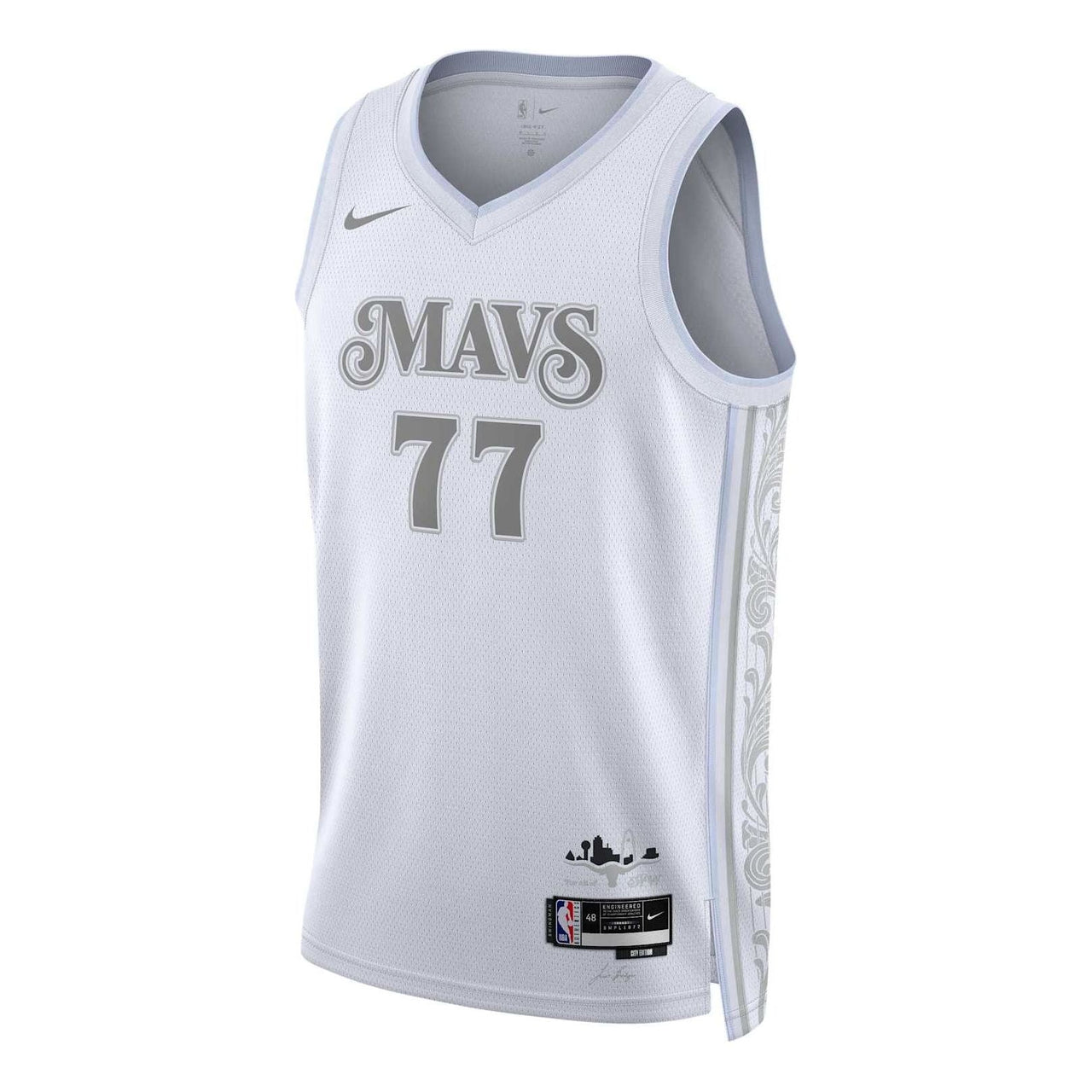 Nike NBA Luka Doncic Dallas Mavericks 2024/25 City Edition Swingman Jersey #77 FQ4339-100