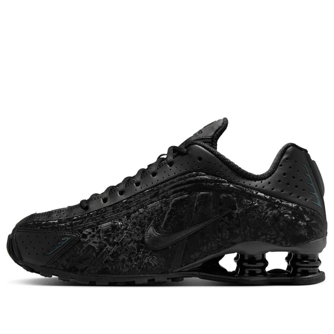 (WMNS) Nike Shox R4 'Black Floral' HV0934-002