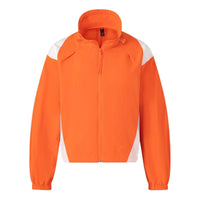 (WMNS) adidas Woven Jacket Asia Sizing 'Orange White' JP1455