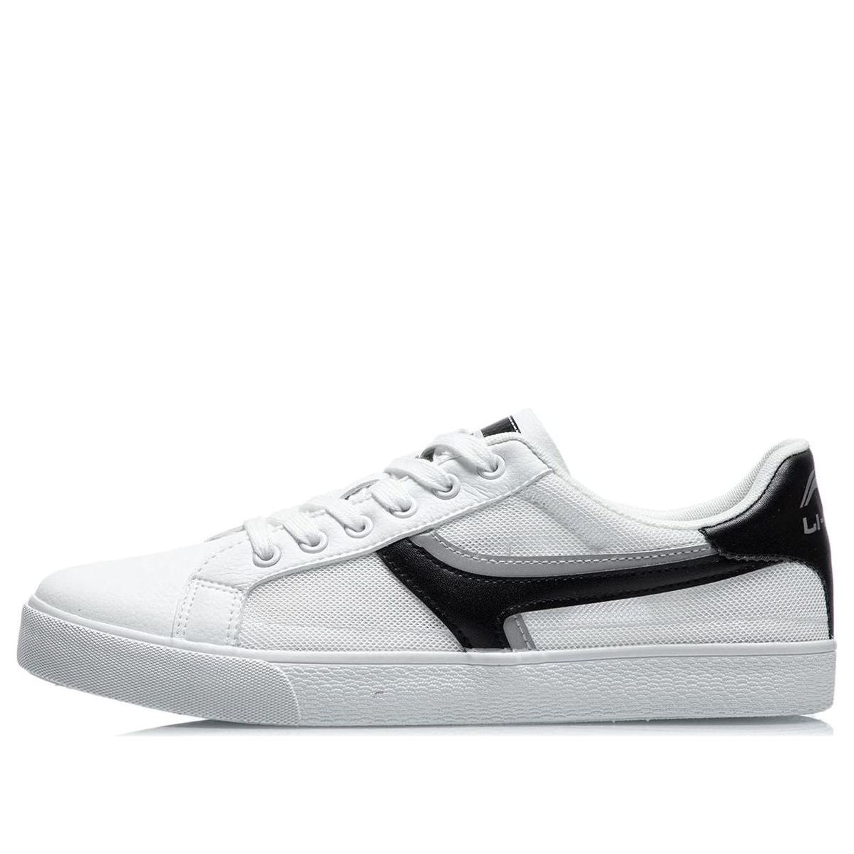 Li-Ning Vintage Skate Shoes 'White Black' AGCR395-1